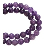 Ametüst, Purple Clear, 8mm, 10tk