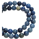 Aventuriin, Blue, 8mm, 10tk