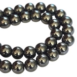 Hematiit, 8mm, 10tk