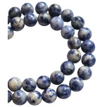 Jaspis, Blue Spot, 8mm, 10tk