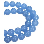 Nefriit, Light Sky Blue, 8mm, 10tk