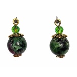 Anioliit. Metallosad: kullatud.