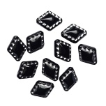 Akrüülhelmes, ROMB, 18x14mm, 2tk