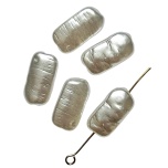 Akrüülhelmes, PÄRL, 16x9mm, 5tk