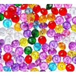 Akrüülhelmed, rondellid, 8x5mm, 20tk