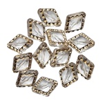 Akrüülhelmed, 18mm, ROMB, 2tk