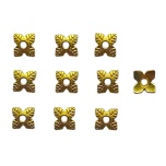Pärlikapsel, 6x6mm, 10tk