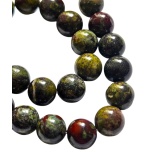Jaspis, Dragon Blood, 8mm, 10tk