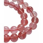 Kvarts, cherry, 8mm, 10tk