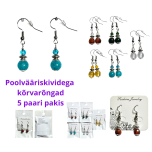 Kõrvarõngad, 5 paari pakis