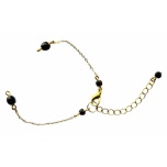 Käevõru toorik. Ahhaat. Metallosad: kuldset värvi.