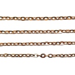 Kett, lüli 3x2mm, joodetud, 1m. Värv: roosa kuld