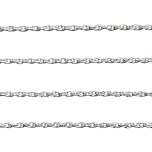 Kett, lüli 2x1,4mm, 1m. Värv: hõbedane