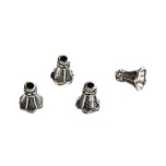 Pärlikapsel/koonus, 7x6mm, 4tk