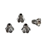 Pärlikapsel/koonus, 7x6mm, 4tk