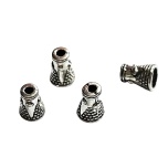 Pärlikapsel/koonus, 8x6mm, 4tk