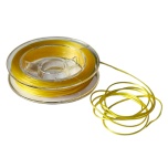 Elastne tamiil, lame, 0,8mm, kollane, 10m poolil
