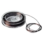 Elastne tamiil, lame, 0,8mm, pruun, 10m poolil