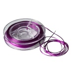 Elastne tamiil, lame, 0,8mm, violetne, 10m poolil
