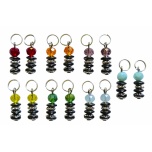 Ripatsite komplekt, hematiit, 14tk
