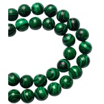 Malahhiit, sünteetiline, 8mm, 10tk