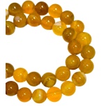 Ahhaat, kollane, 8mm, 10tk